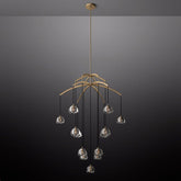Dimple Round Chandelier 60 - YhLamps
